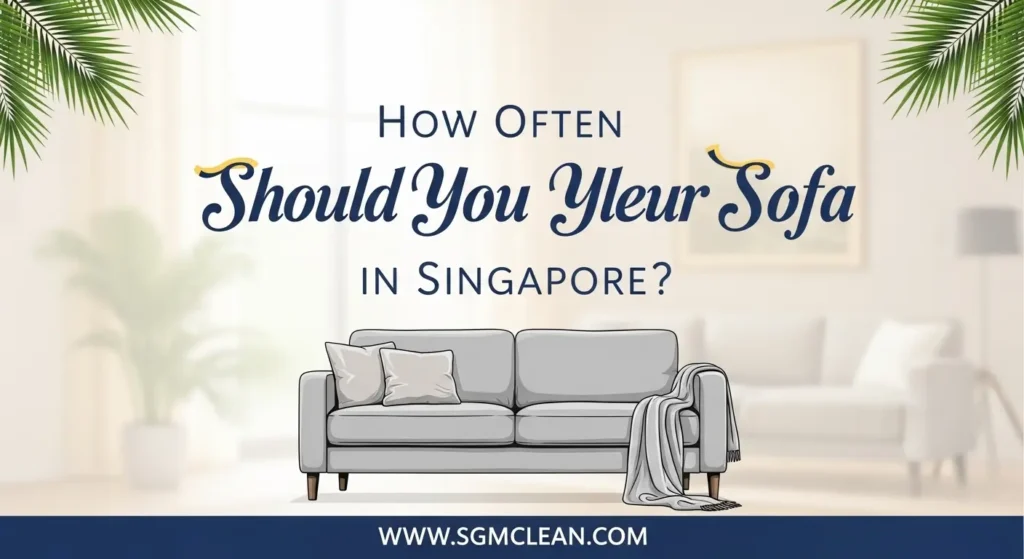 How Often Should You Clean Your Sofa in Singapore?