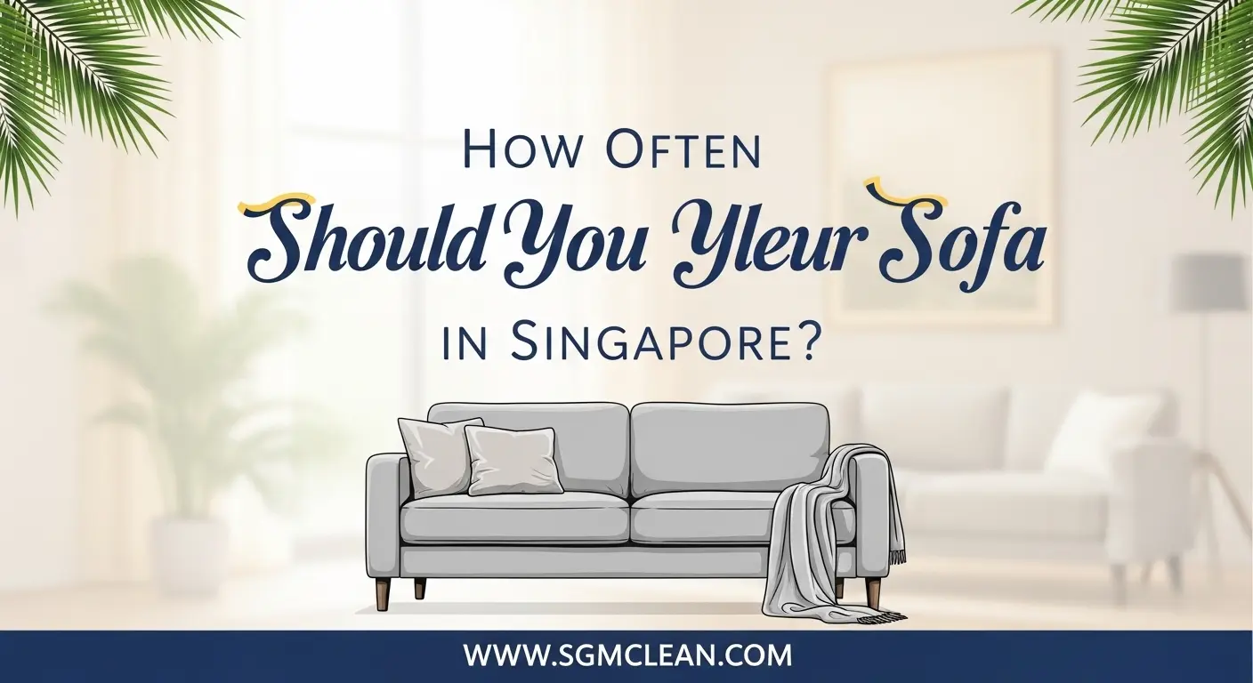 How Often Should You Clean Your Sofa in Singapore?