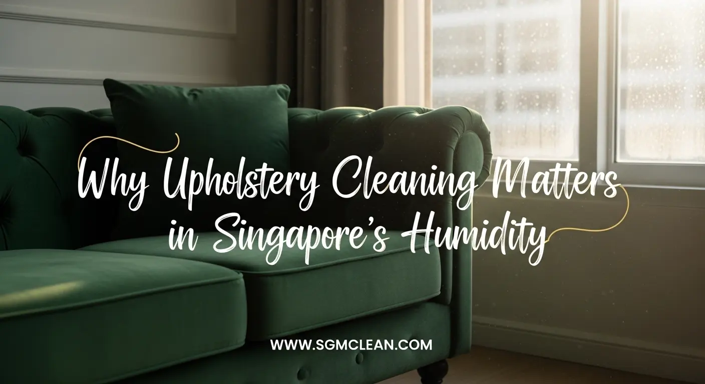 Why Upholstery Cleaning Matters in Singapore's Humidity