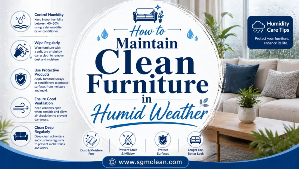 How to Maintain Clean Furniture in Humid Weather