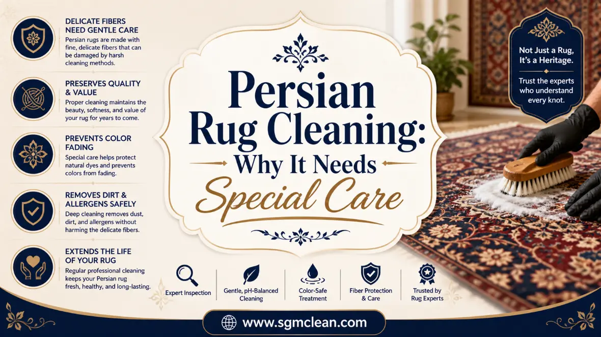 Persian Rug Cleaning: Why It Needs Special Care
