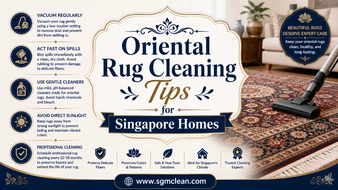 Oriental Rug Cleaning Tips for Singapore Homes