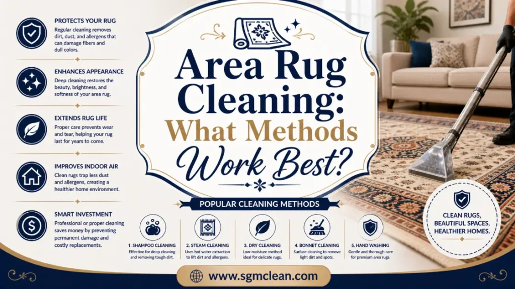Area Rug Cleaning What Methods Work Best