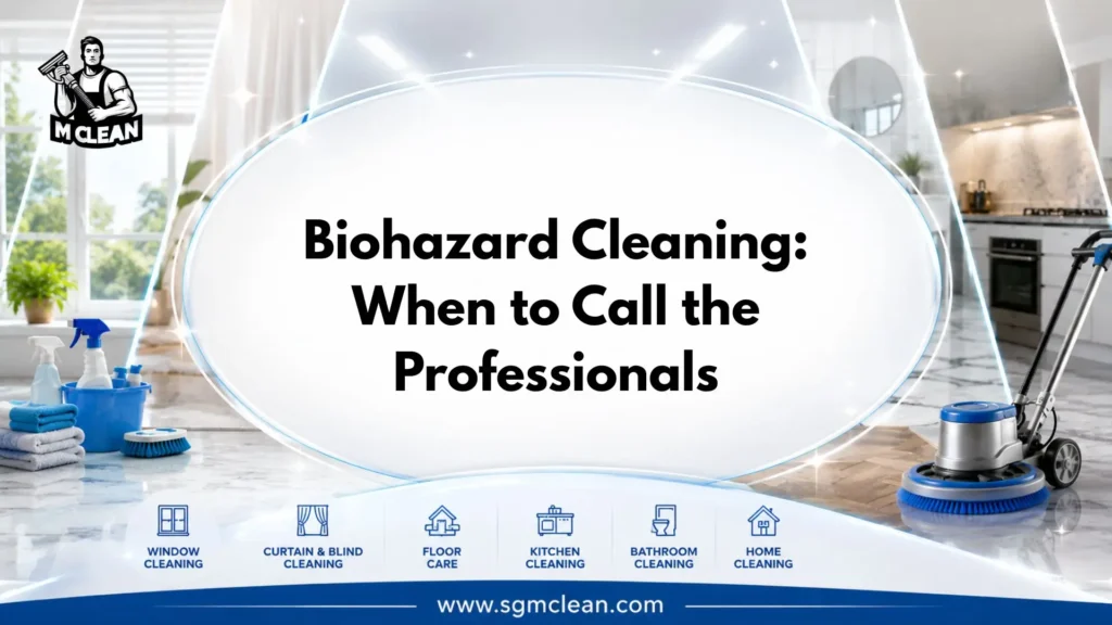 Biohazard Cleaning: When to Call the Professionals