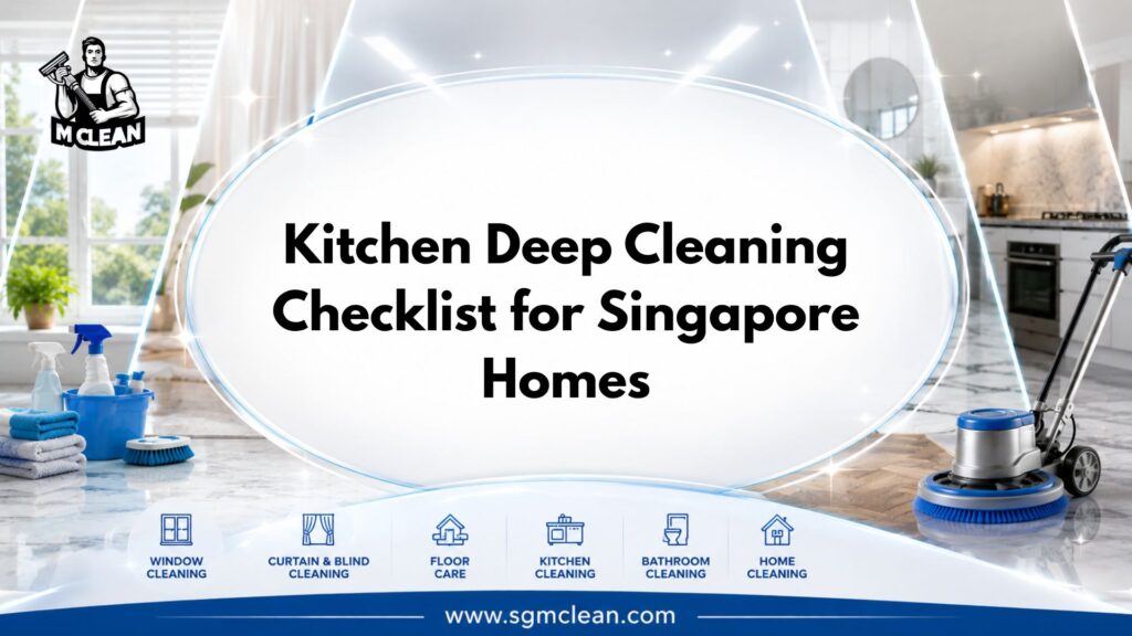 Kitchen Deep Cleaning Checklist for Singapore Homes