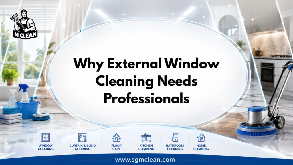 Why External Window Cleaning Needs Professionals